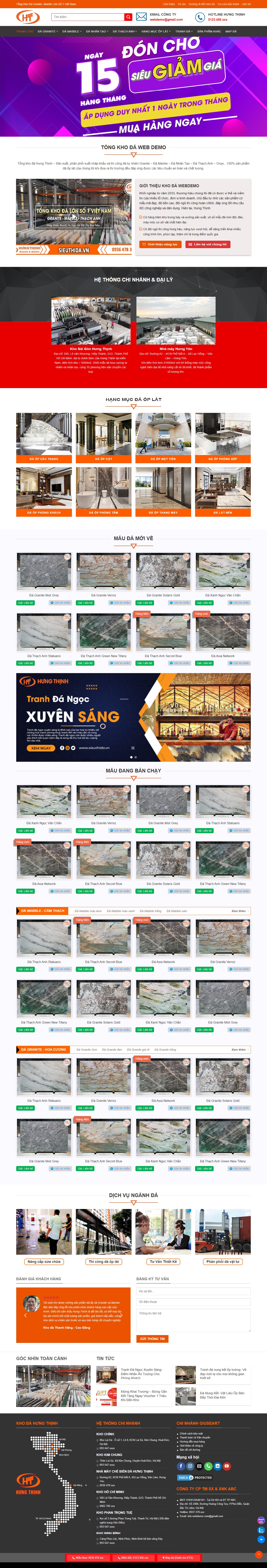 theme wordpress tong kho da sieu thi da