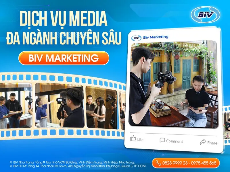 DỊCH VỤ MEDIA ĐA NGÀNH CHUYÊN SÂU - BIV MARKETING Artboard 1 2