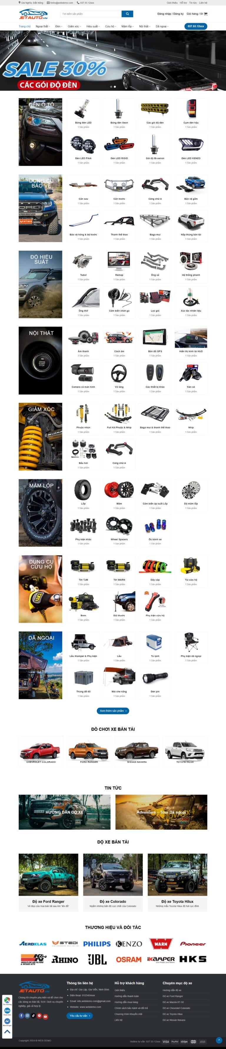 Theme WordPress do choi xe hoi 02