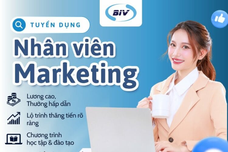 TUYỂN DỤNG: NHÂN VIÊN MARKETING Tuyen dung NV Marketing