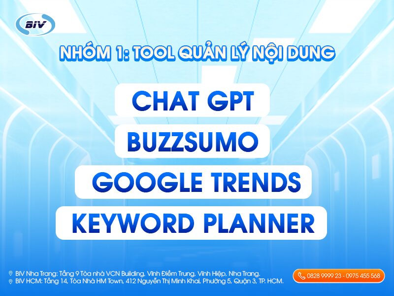 3 NHÓM TOOL QUAN TRỌNG MÀ MỌI MARKETER NÊN BIẾT biv marketing 3 nhom tool quan trong ma marketer nen biet 2