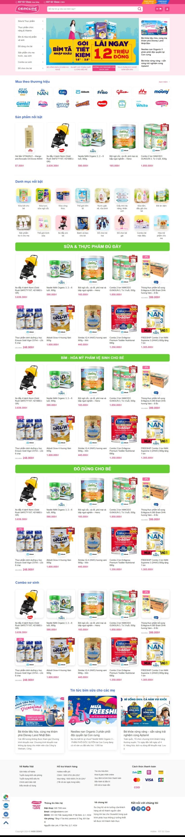 theme wordpress ban san pham me va be 02